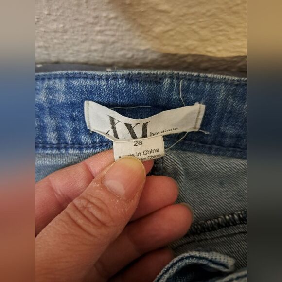 XXL distressed jeans size 28 waist - Picture 3 of 6
